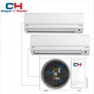 Мульти сплит система Cooper&Hunter на 2 комнаты | Серия DC Inverter