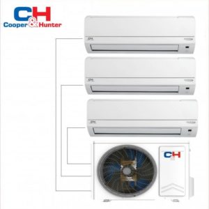 Мульти сплит система Cooper&Hunter на 3 комнаты | Серия Vip Inverter