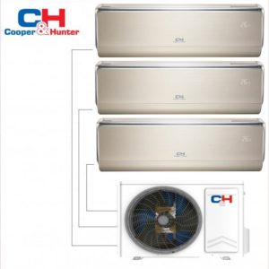 Мульти сплит система Cooper&Hunter на 3 комнаты | Серия Vip Inverter