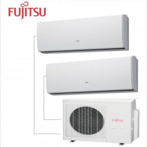 Мульти сплит система Fujitsu на 3 комнаты | Серия Slide