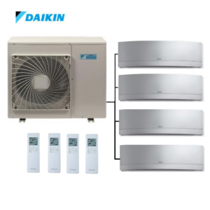 Мульти сплит система Daikin на 4 комнаты | Emura Silver