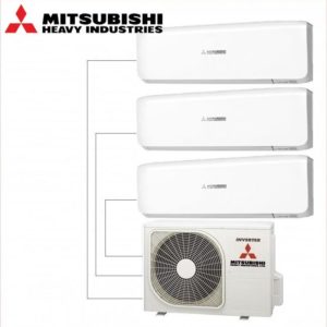 Мульти сплит система Mitsubishi Heavy на 3 комнаты