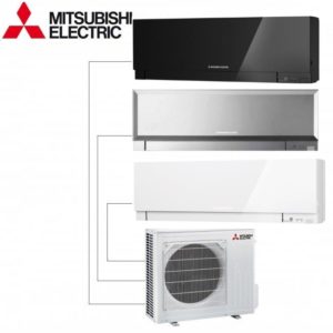 Мульти сплит система Mitsubishi Electric на 3 комнаты | Серия Standat MSZ-EF Inverter